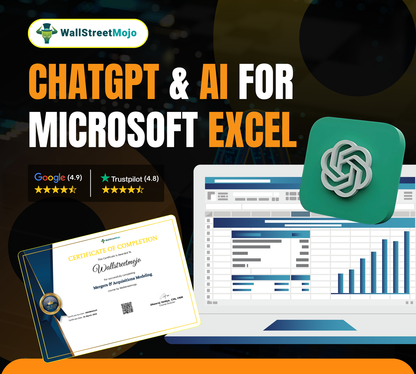 ChatGPT & AI For Microsoft Excel Course