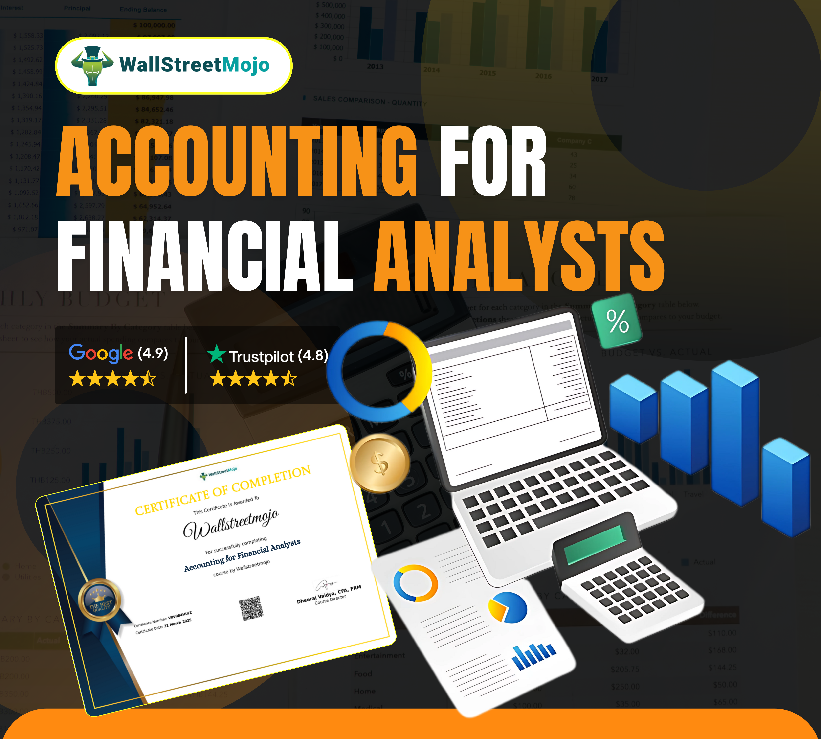 Accounting For Financial Analysts Course – WallStreetMojo