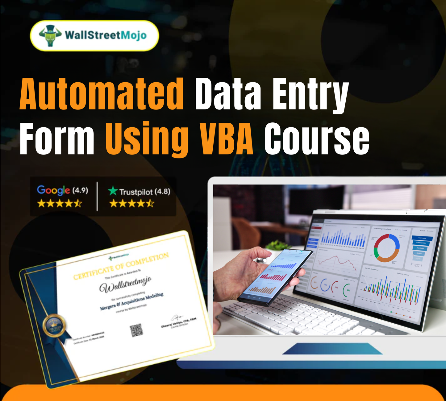 Automated Data Entry Form Using VBA Course